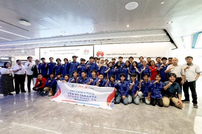 Mahasiswa Informatika UTA’45 Jakarta Kunjungi PT Huawei, Pelajari Teknologi 5G hingga Cloud Computing